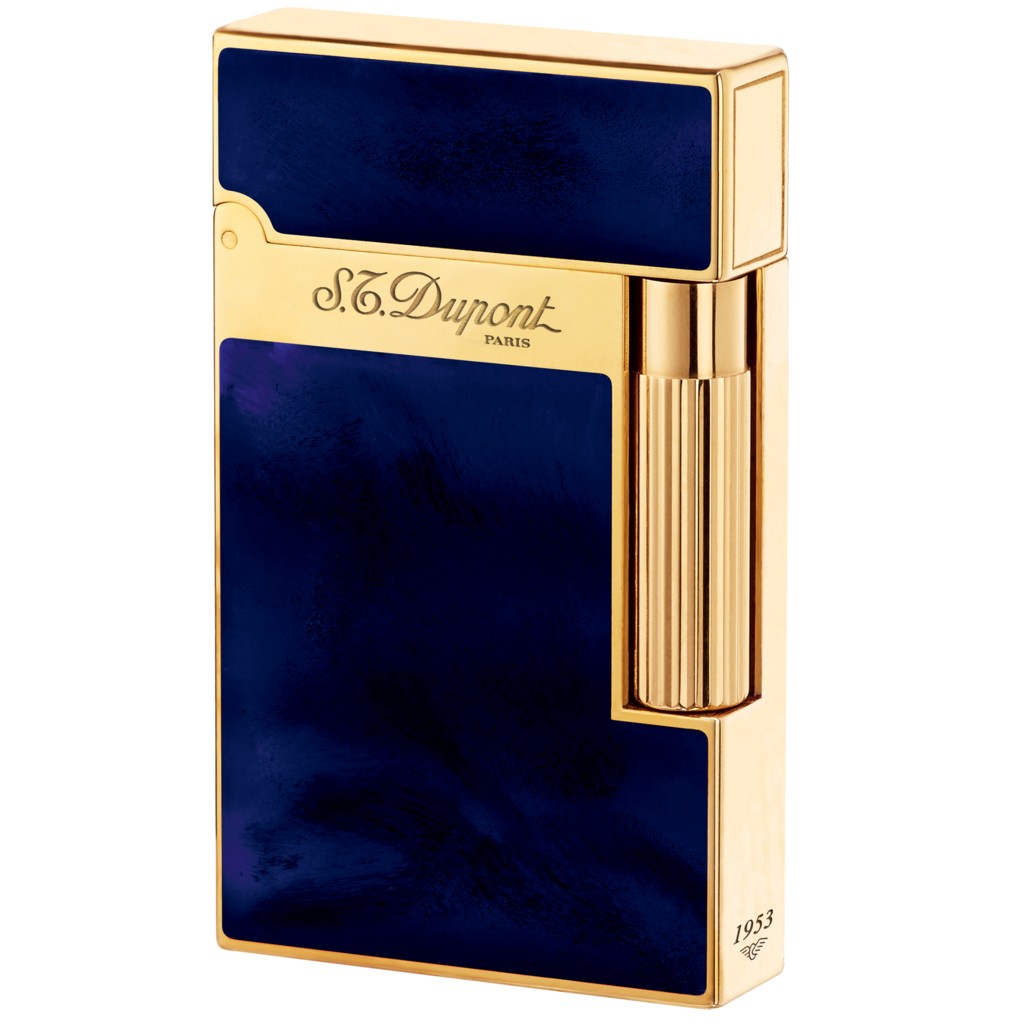 S.T. Dupont Ligne 2 Atelier Navy Blue Natural Lacquer