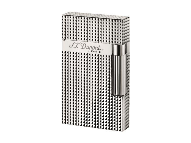 S.T. Dupont Ligne 2 Diamond Head Silver