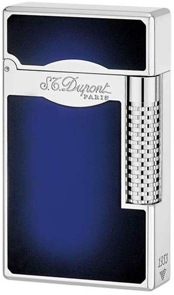 S.T. Dupont Ligne 2 Le Grand Sunburst Blue Natural Lacquer Palladium