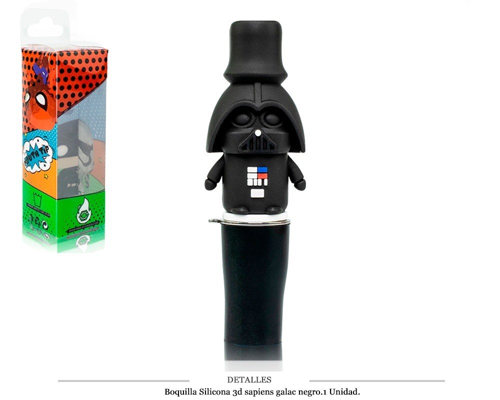 Boquilla Silicona 3D Sapiens Darth Vader